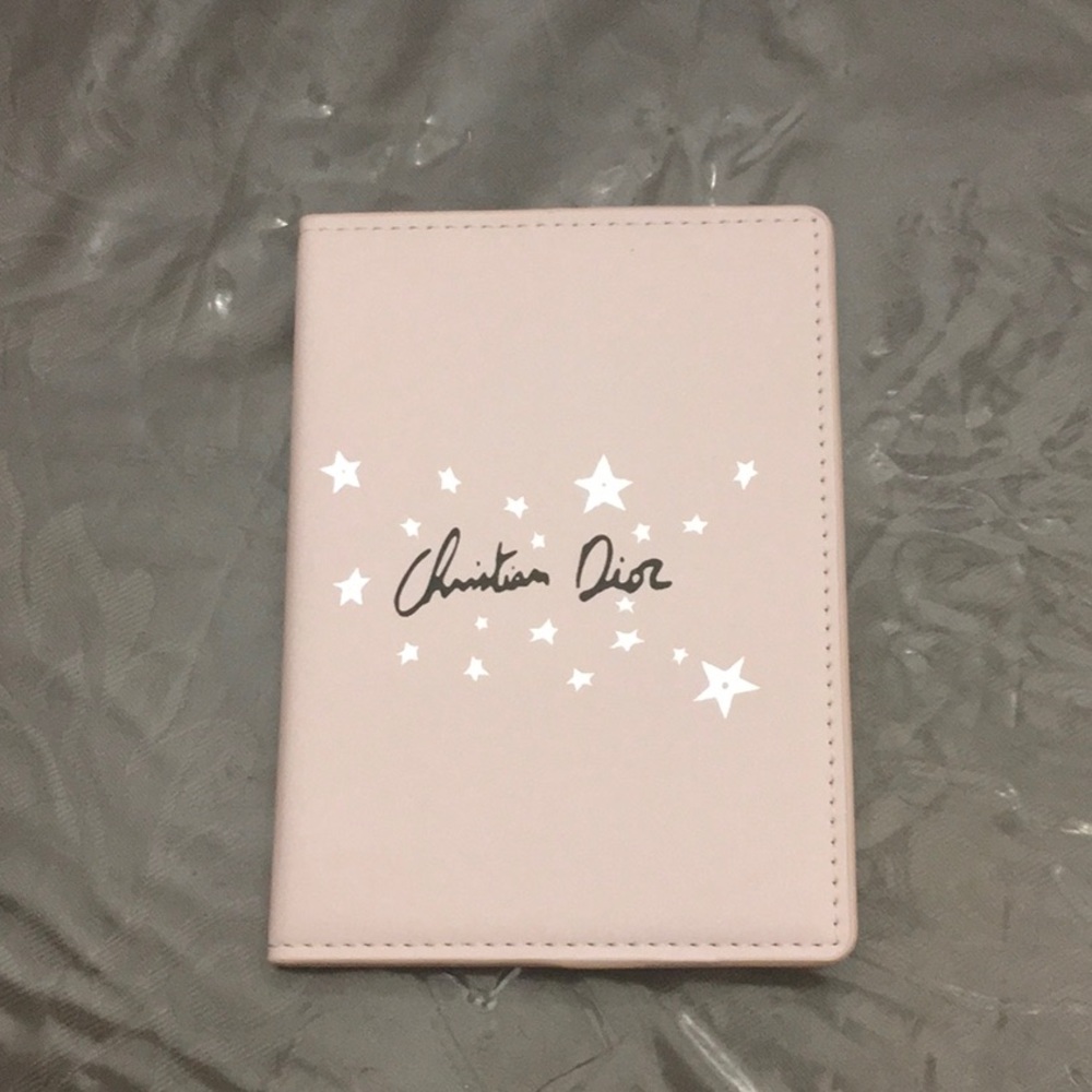 Christian Dior Pink Passport Cover